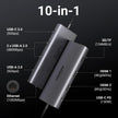 UGREEN 10 in 1 Docking Station for Laptop Dual Monitor, Revodok Pro 210 with Single 8K@30Hz, Dual 4K@60Hz, 100W PD, 1Gbps Ethernet, SD/TF, 5Gbps USB, USB C Hub for MacBook Air/Pro, ASUS, HP, XPS13&15 🍁 All In One Marketplace Canada