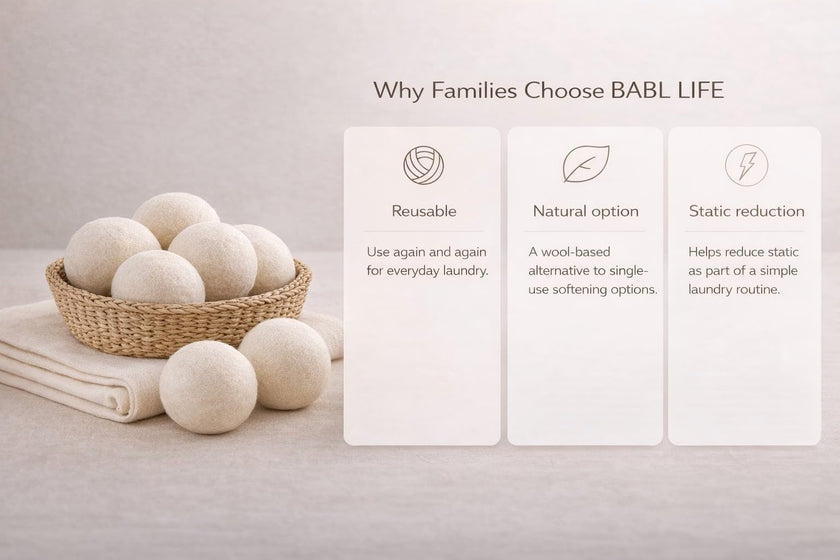 Updated Version(Made of The Latest Shearing) Wool Dryer Balls Pack of 6 XL,Premium Reusable New Zealand Natural Fabric Softener,Saves Drying Time, Handmade Dryer Balls… 🍁 All In One Marketplace Canada
