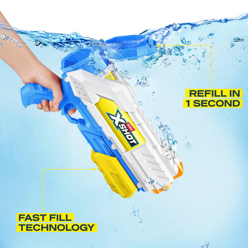 X-Shot Water Fast-Fill Medium Water Blaster (2 Pack) by ZURU, Watergun, 2 Pack X Shot Water Blaster (Fills with Water in just 1 Second!) 🍁 All In One Marketplace Canada