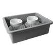 Rubbermaid Commercial Products Standard Bus/Utility Box 7-Gallon Gray Heavy Duty Plastic Restaurant Wash Basin/Dish Washing Tub for Kitchen Organization/Storage 🍁 All In One Marketplace Canada