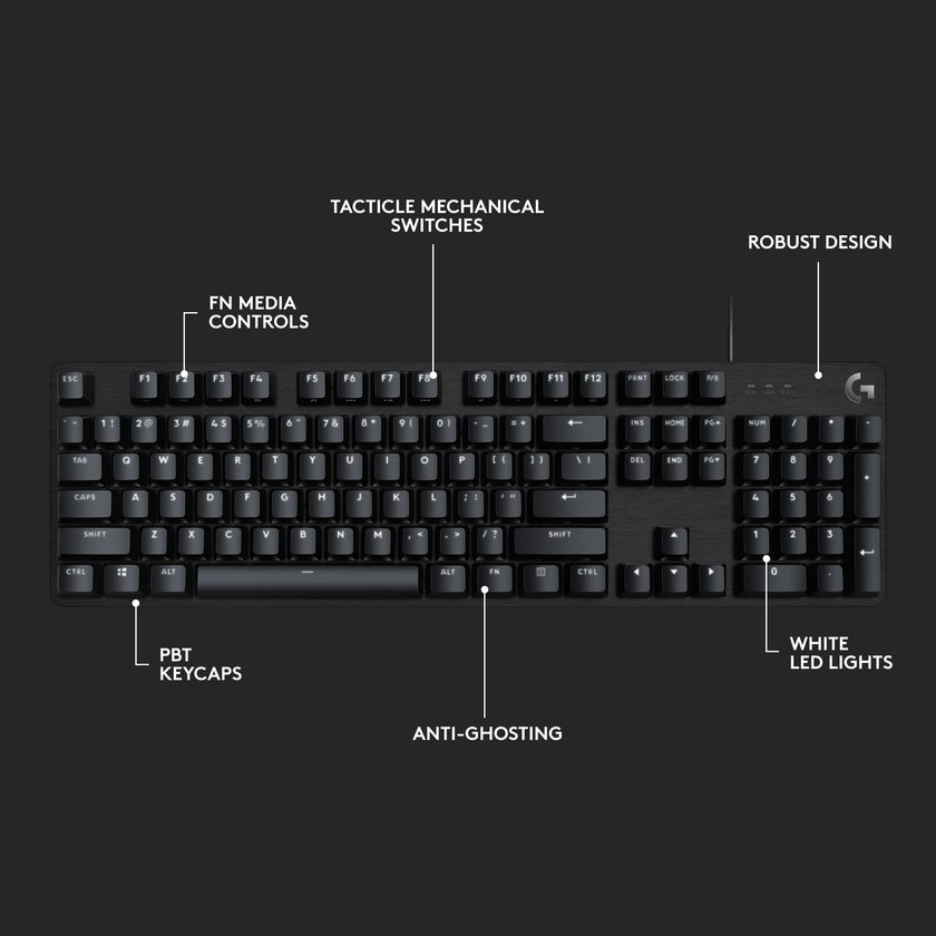 Logitech G413 SE Full-Size Mechanical Gaming Keyboard - Black 🍁 All In One Marketplace Canada