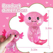 2Pcs Axolotl Squishy, Axolotls Design Squeeze Stress Ball, Axolotls Balls Sensory Stress for Party Favors Birthday Gift 🍁 All In One Marketplace Canada