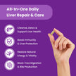 Liver Cleanse Detox & Repair Formula – 25+ Herbal Ingredients for Liver Health – Milk Thistle (80% Silymarin), Artichoke, Dandelion Root & More – Liver Support Supplement – 120 Capsules 🍁 All In One Marketplace Canada