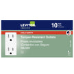 Leviton Decora, 10-Pack, 15 Amp, Tamper-Resistant Duplex Wall Receptacle, T5325-WMP, White 🍁 All In One Marketplace Canada