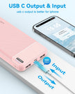 AsperX Power Bank 2 Pack, 10000mAh USB C Portable Charger for iPhone, Portable Battery Bank with 3 Outputs, Travel Essentials Battery Pack Power Bank for iPhone Series, Smartphones, Earphones and More 🍁 All In One Marketplace Canada