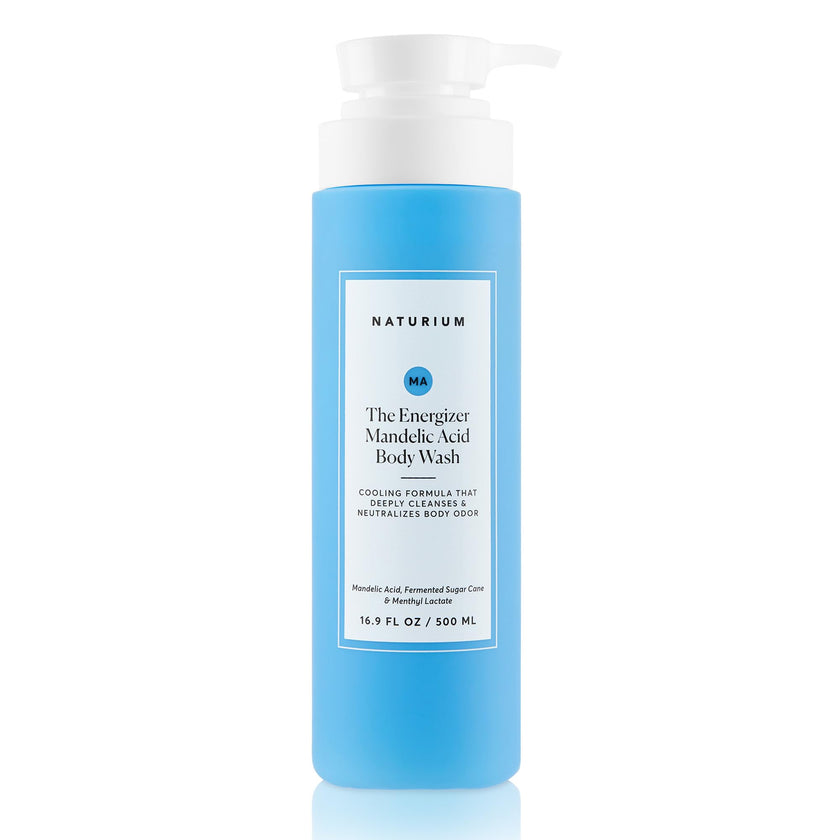 Naturium The Energizer Body Wash, Cooling & Refreshing Formula with Mandelic Acid, Deeply Cleanses & Helps Reduce Body Odour, 16.9 OZ / 500 ML 🍁 All In One Marketplace Canada