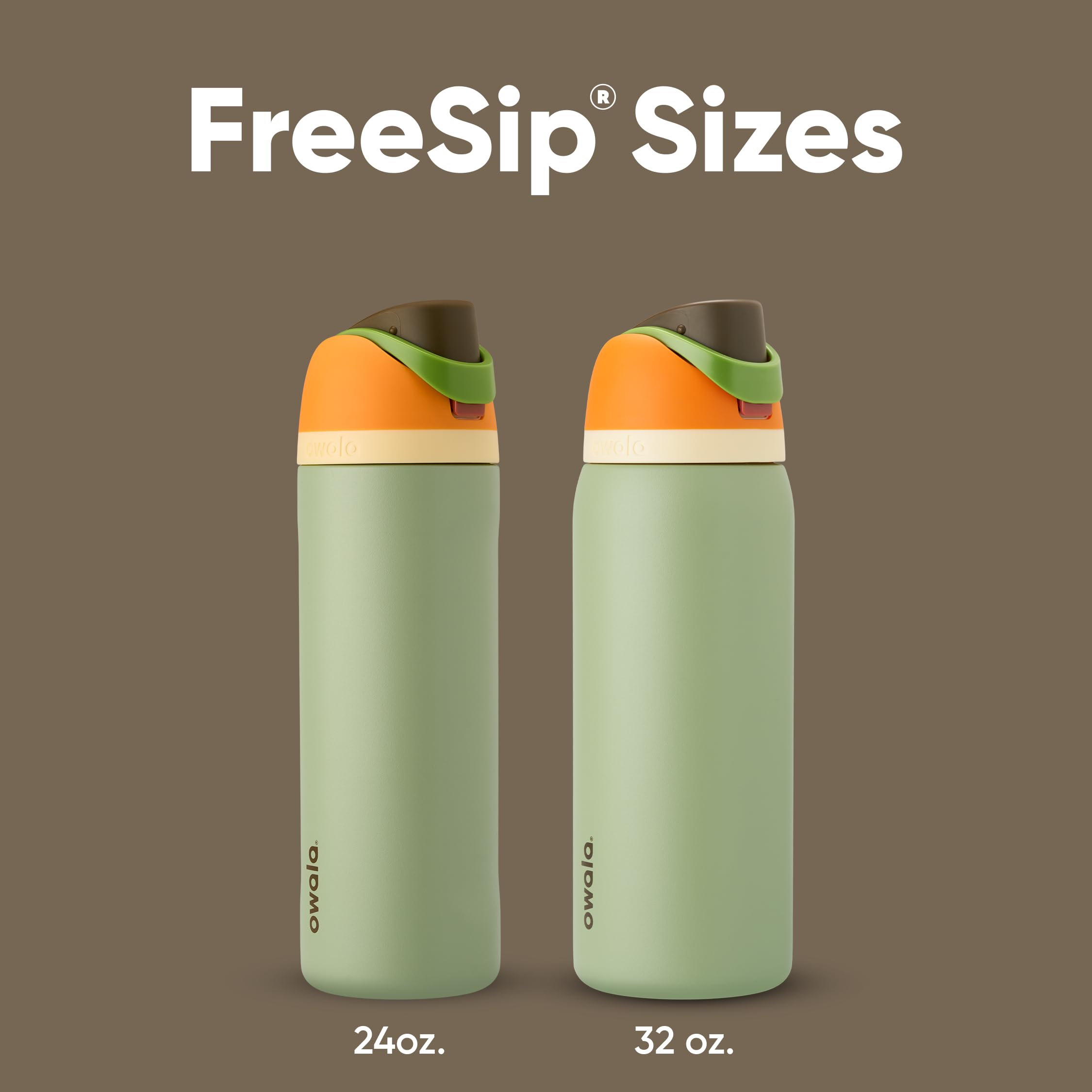 Owala FreeSip Insulated Stainless Steel Water Bottle with Straw, BPA-Free Sports Water Bottle, Great for Travel, 32 Oz, Camo Cool 🍁 All In One Marketplace Canada