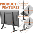 GPlus+ Universal Table Top TV Stand for Most 23 to 75 inch LCD LED Plasma Flat Screen TVs, TV Base Height Adjustable Leg Stand Holds up to 88 lbs/40Kg, VESA up to 800x600mm, LDT03-26L 🍁 All In One Marketplace Canada