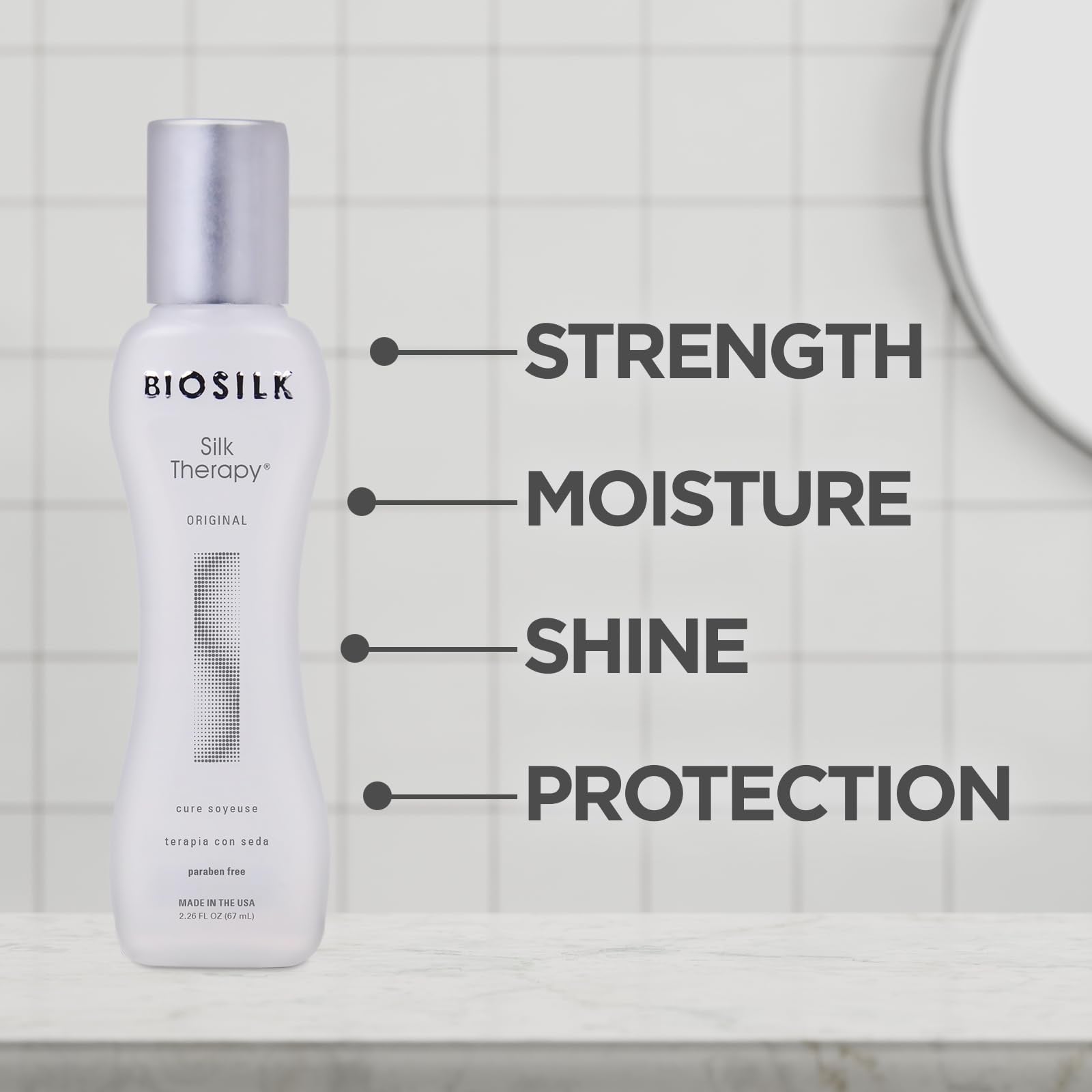 Biosilk Silk Therapy Original, 2.26 Fl Oz 🍁 All In One Marketplace Canada