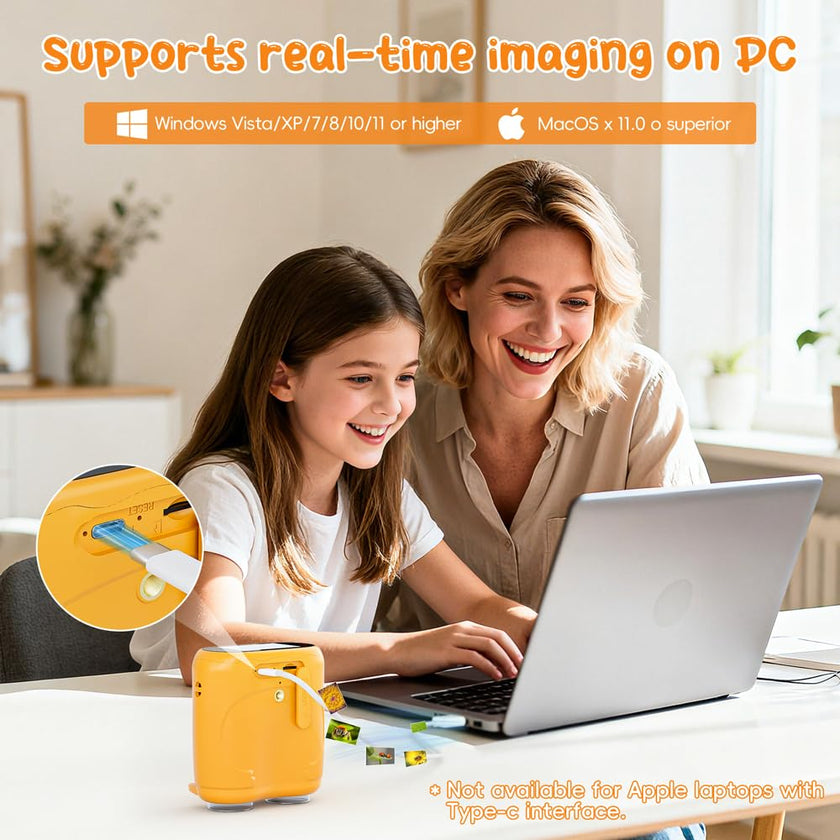 Temodu 2-in-1 Kids Microscope Telescope, 2.0