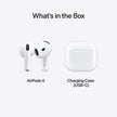 Apple AirPods 4 Wireless Earbuds, Bluetooth Headphones, Personalized Spatial Audio, Sweat- and Water-Resistant, USB-C Charging Case, H2 Chip, Up to 30 Hours of Battery Life 🍁 All In One Marketplace Canada