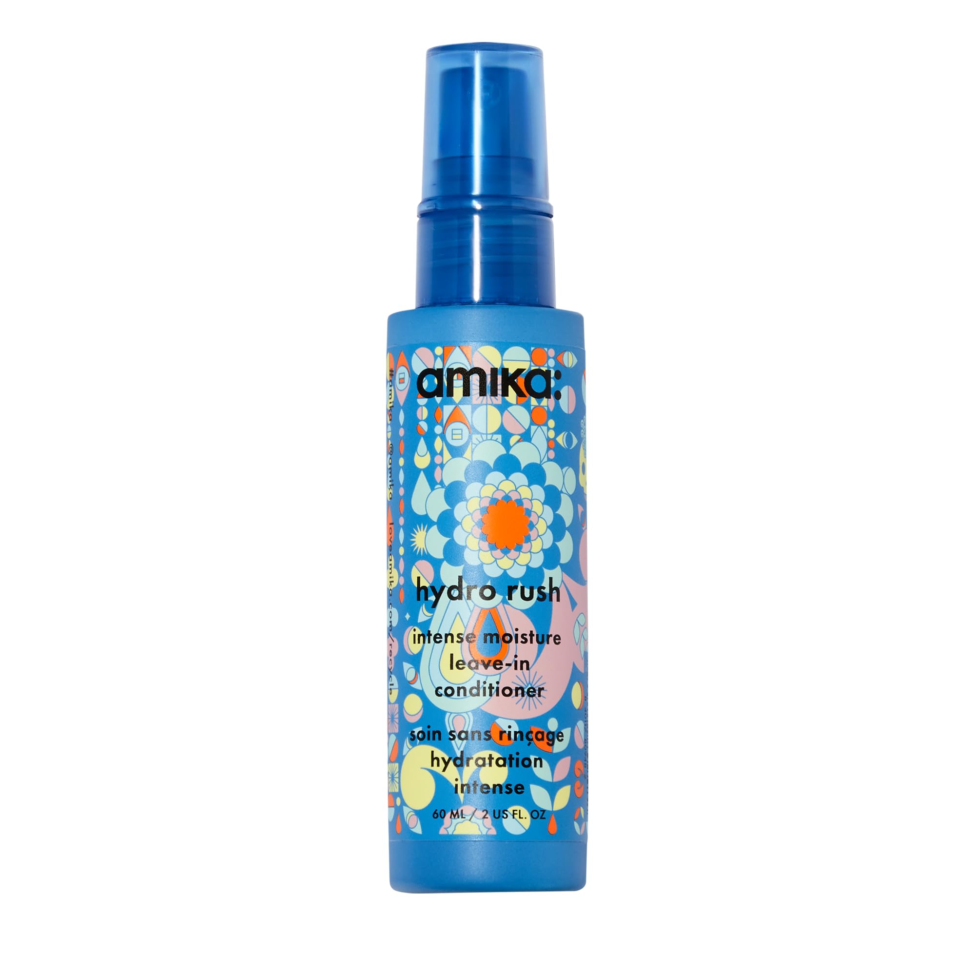 amika hydro rush intense moisture leave-in conditioner with hyaluronic acid, 60ml 🍁 All In One Marketplace Canada