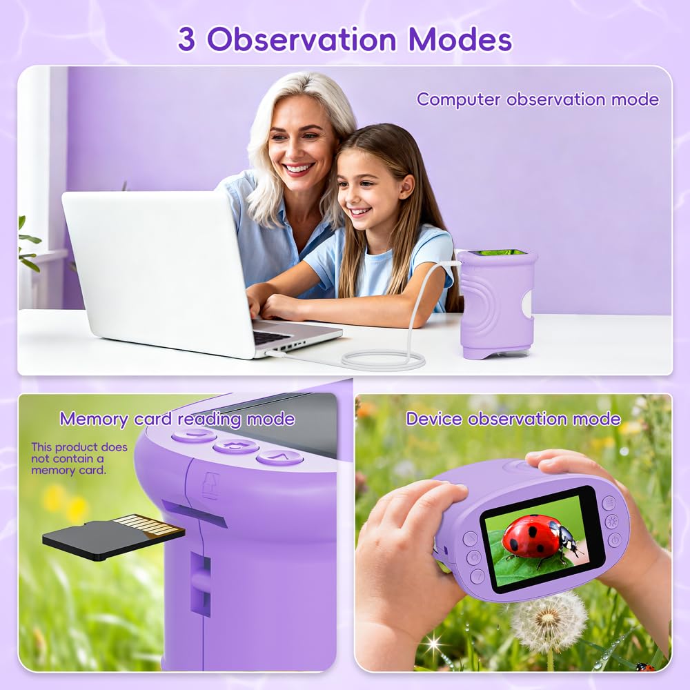 Temodu Kids Microscope 2.0