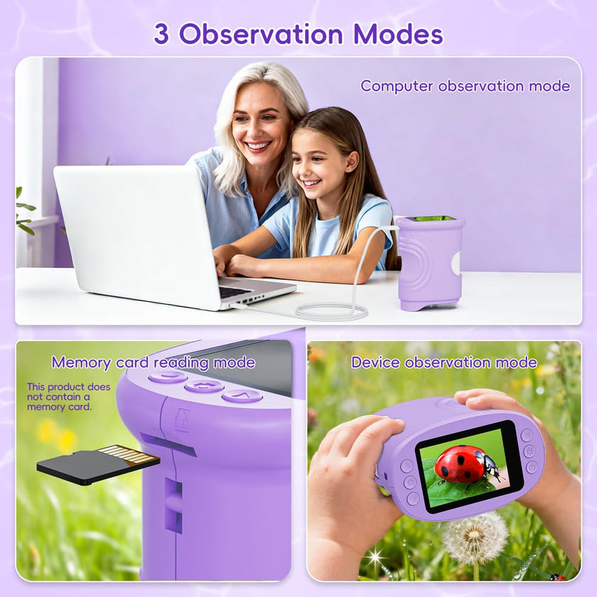 Temodu Kids Microscope 2.0