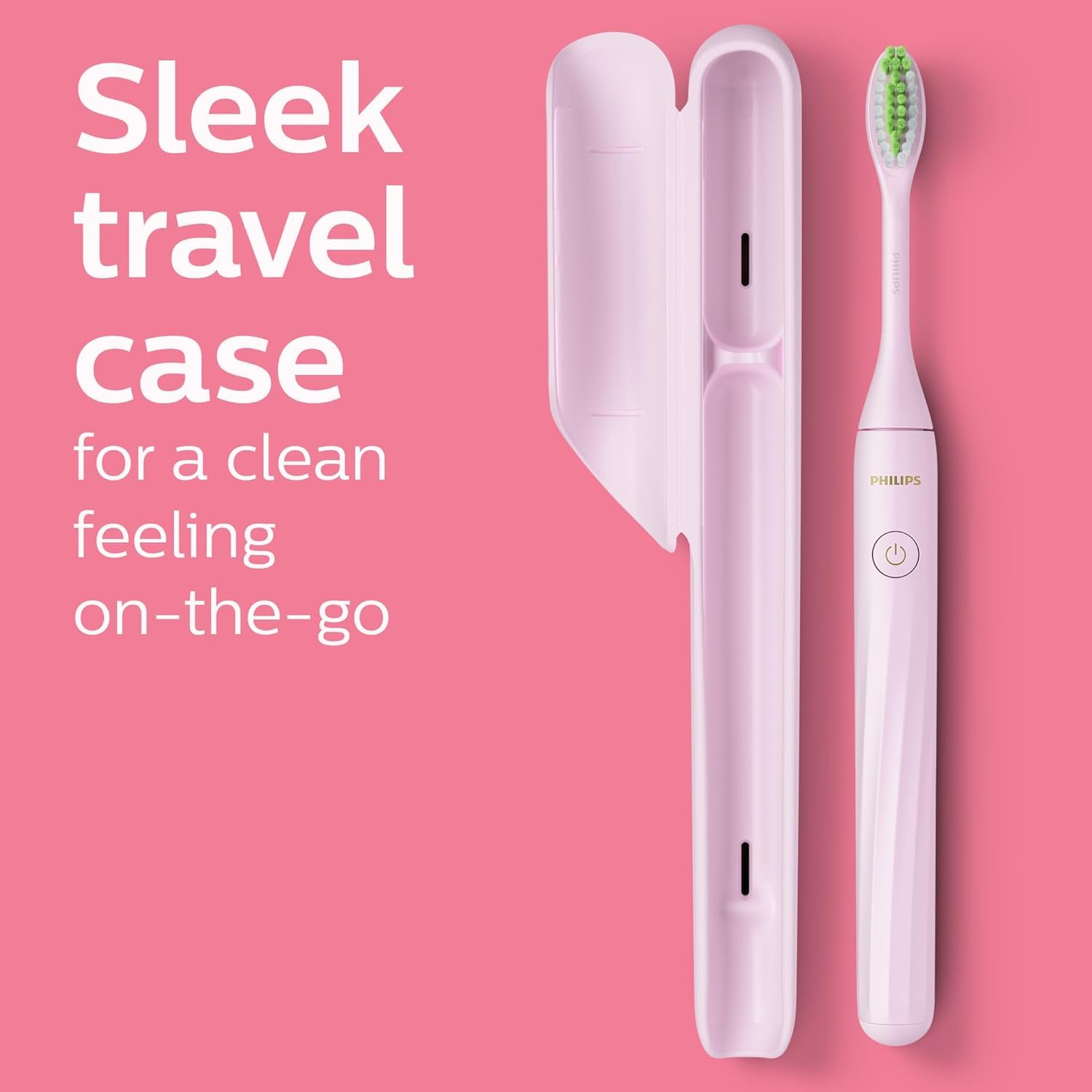 Philips One by Sonicare Battery Toothbrush, Brush Head Bundle, Manhattan Pink, BD3003/AZ 🍁 All In One Marketplace Canada
