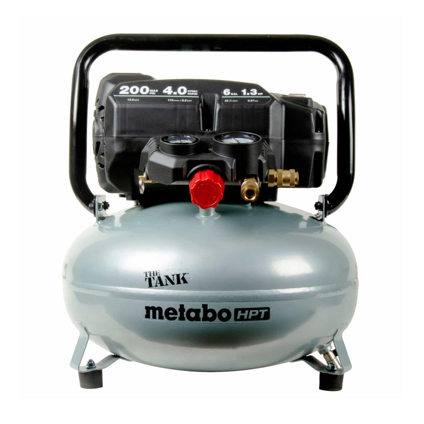 Metabo HPT Air Compressor, THE Tank, Portable Pancake Air Compressor 200 PSI, 6 Gallon Tank, Versatile for Use with Framing, Siding, Finish, Brad or Roofing Nailers, EC914S 🍁 All In One Marketplace Canada