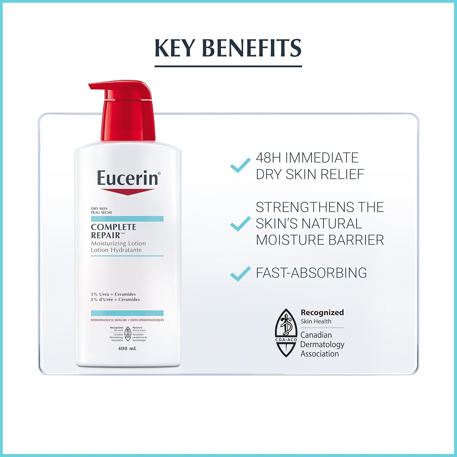 EUCERIN Complete Repair Moisturizing Lotion 400ml 🍁 All In One Marketplace Canada