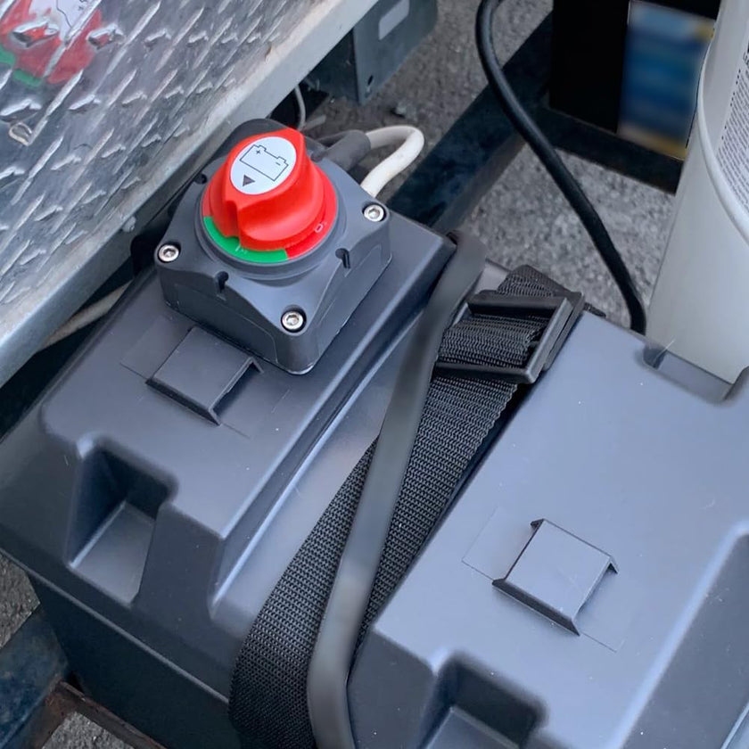 Ampper Battery Disconnect Switch, 12-48 V Battery Power Cut Master Switch Disconnect Isolator for Car, Vehicle, RV and Boat (On/Off) 🍁 All In One Marketplace Canada