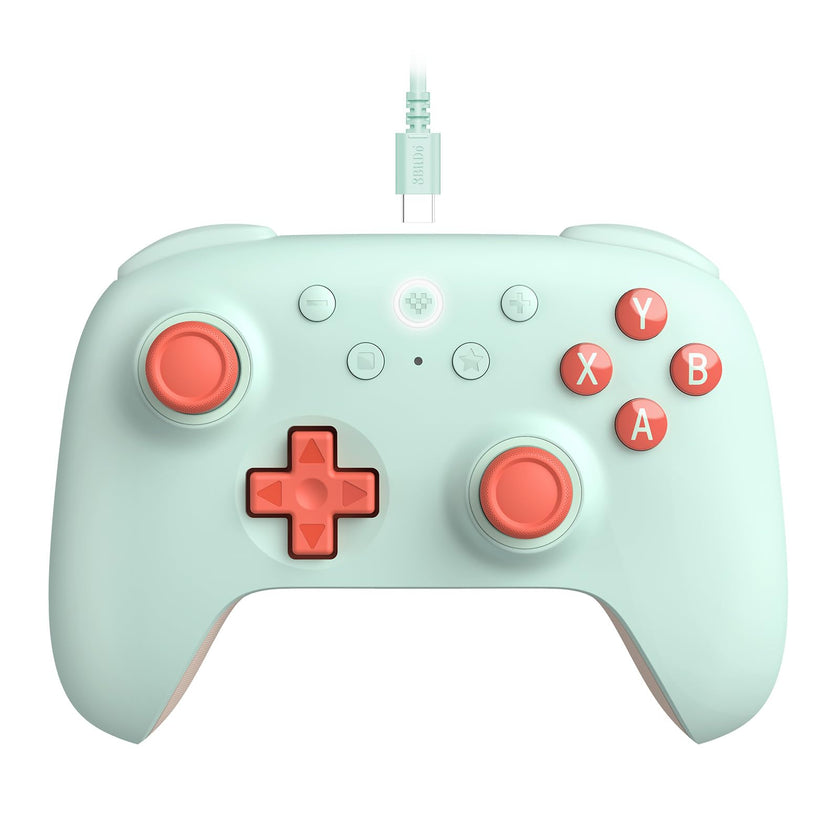 8BitDo Ultimate 2C Wired Controller for Windows PC and Android, with 1000Hz Polling Rate, Hall Effect Joysticks and Hall Triggers, and Remappable L4/R4 Bumpers (Mint) 🍁 All In One Marketplace Canada