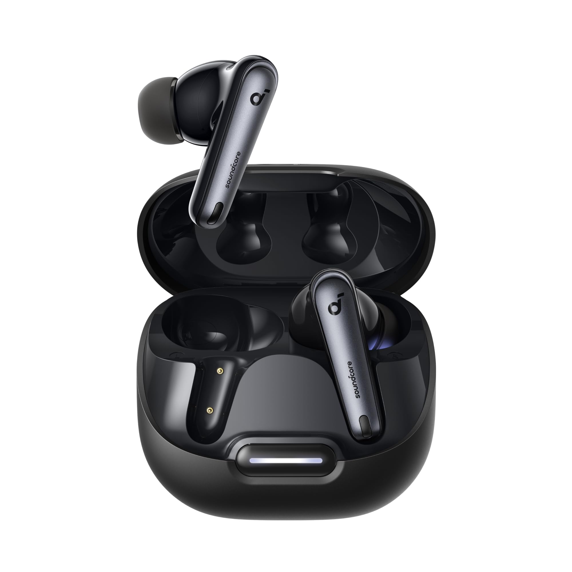 soundcore by Anker Liberty 4 NC Wireless Noise Cancelling Earbuds, 98.5% Noise Reduction, Adaptive Noise Cancelling to Ears and Environment, Hi-Res Sound, 50H Battery, Wireless Charging, Bluetooth 5.3 🍁 All In One Marketplace Canada