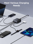 UGREEN 100W 6-Port GaN USB C Charging Station, Desktop Charger Block with 4 USB C and 2 USB A Fast Charging Compatible for MacBook Pro/Air, XPS, iPad, iPhone 17/16, Galaxy S26/S25/S24, Pixel 10/9 🍁 All In One Marketplace Canada