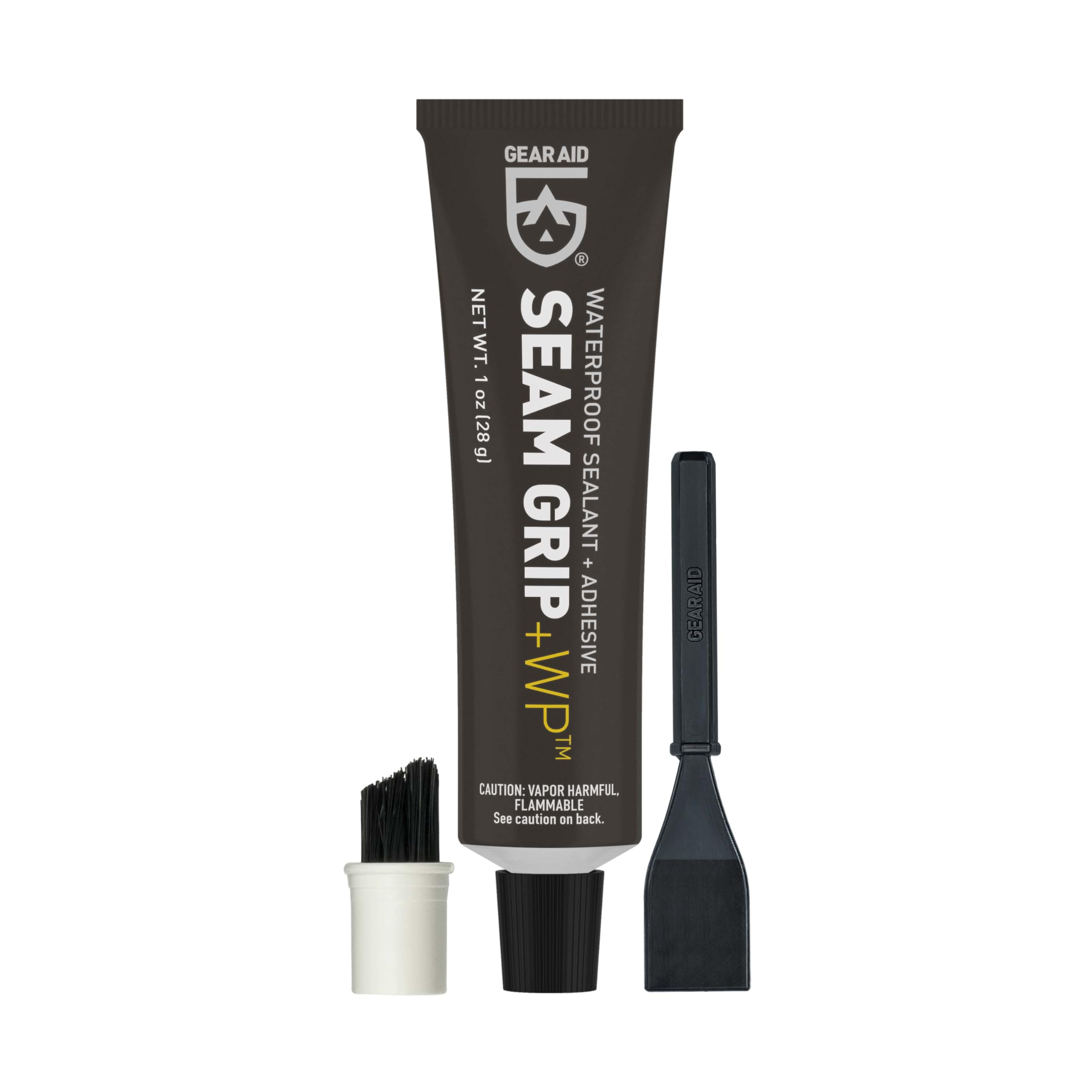 GEAR AID Seam Grip WP Waterproof Sealant and Adhesive for Repairing Rips and Tears on Jackets, Tents and Outdoor Fabric, Clear, 1 oz, 1 Pack 🍁 All In One Marketplace Canada