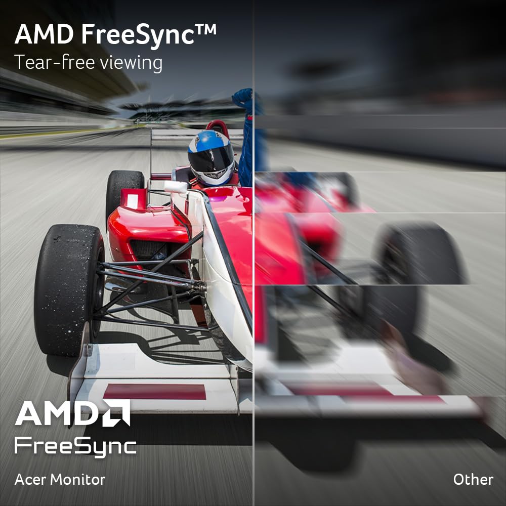 Acer Nitro 27 Inch WQHD 2560 x 1440 IPS Gaming Monitor | AMD FreeSync | Up to 180Hz Refresh | Up to 0.5ms | DCI-P3 95% | HDR 10 Support | One Display Port 1.2 & Two HDMI 2.0 | KG271U N3bmiipx 🍁 All In One Marketplace Canada