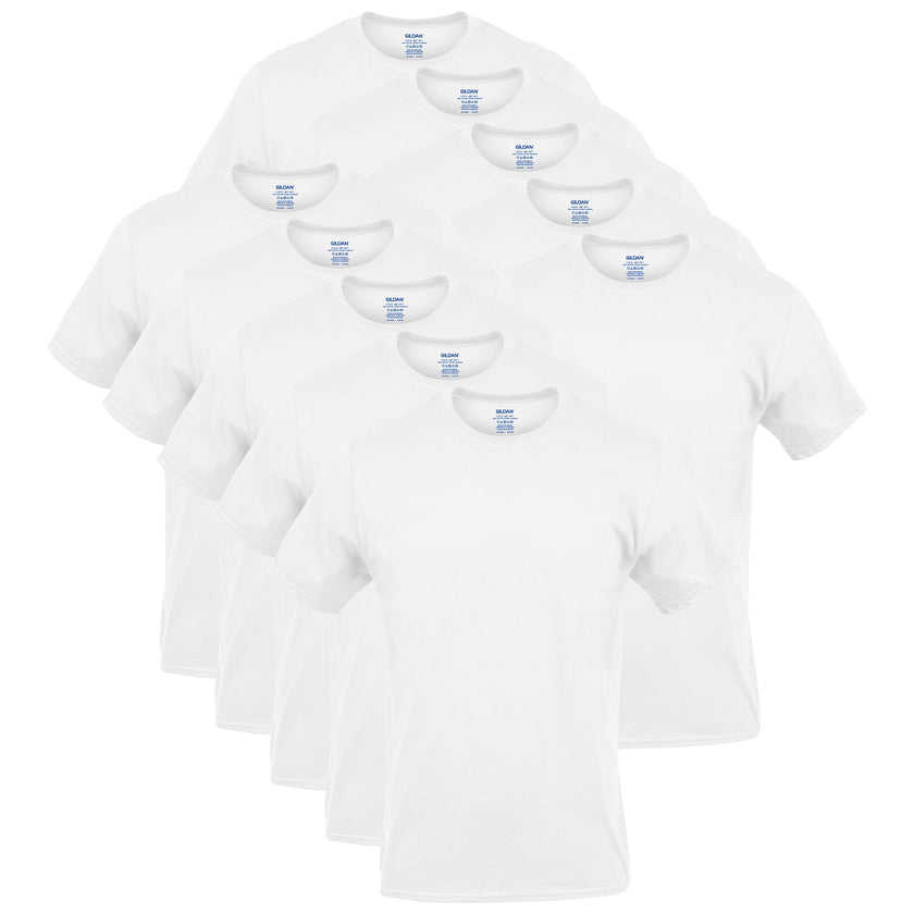 Gildan Men's Crew T-Shirts, Multipack, Style G1100, White (6-Pack), X-Large 🍁 All In One Marketplace Canada