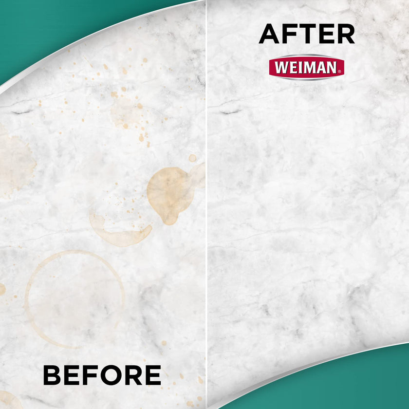 Weiman Granite Cleaner and Polish - 12 Fluid Ounce - Enhances Natural Color in Granite, Quartz, Marble, Soap Stone and More 🍁 All In One Marketplace Canada