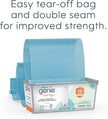 Diaper Genie Easy Roll Refill with 18 Bags - for the Diaper Genie Signature and Platinum pails | Lasts Up to 5 Months or Holds Up to 846 newborn Diapers Per Refill blue 1 Count 🍁 All In One Marketplace Canada