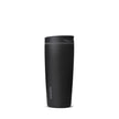 Owala SmoothSip Slider Insulated Stainless Steel Coffee Tumbler, Reusable Iced Coffee Cup, Hot Coffee Travel Mug, BPA Free 20 oz, Very Very Dark 🍁 All In One Marketplace Canada