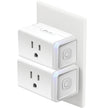Kasa Smart Plug Mini by TP-Link (HS103P2) - Smart Home WiFi Outlet Works with Alexa, Echo and Google Home, No Hub Required, Remote Control, 2.4GHz WiFi Required, 15 Amp, UL Certified, 2-Pack, White 🍁 All In One Marketplace Canada