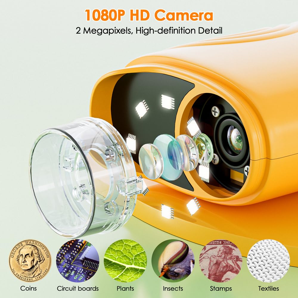 Temodu Kids Microscope 2.0