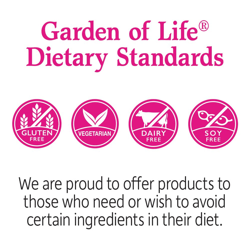 Garden of Life - Dr. Formulated Probiotics Once Daily Women's | Supports Women's Gut Health & Digestion | Eases Gas & Bloating | 50 Billion CFU + 16 Probiotic Strains | Gluten Free, Dairy Free, Soy, white, 30 Count (Pack of 1)