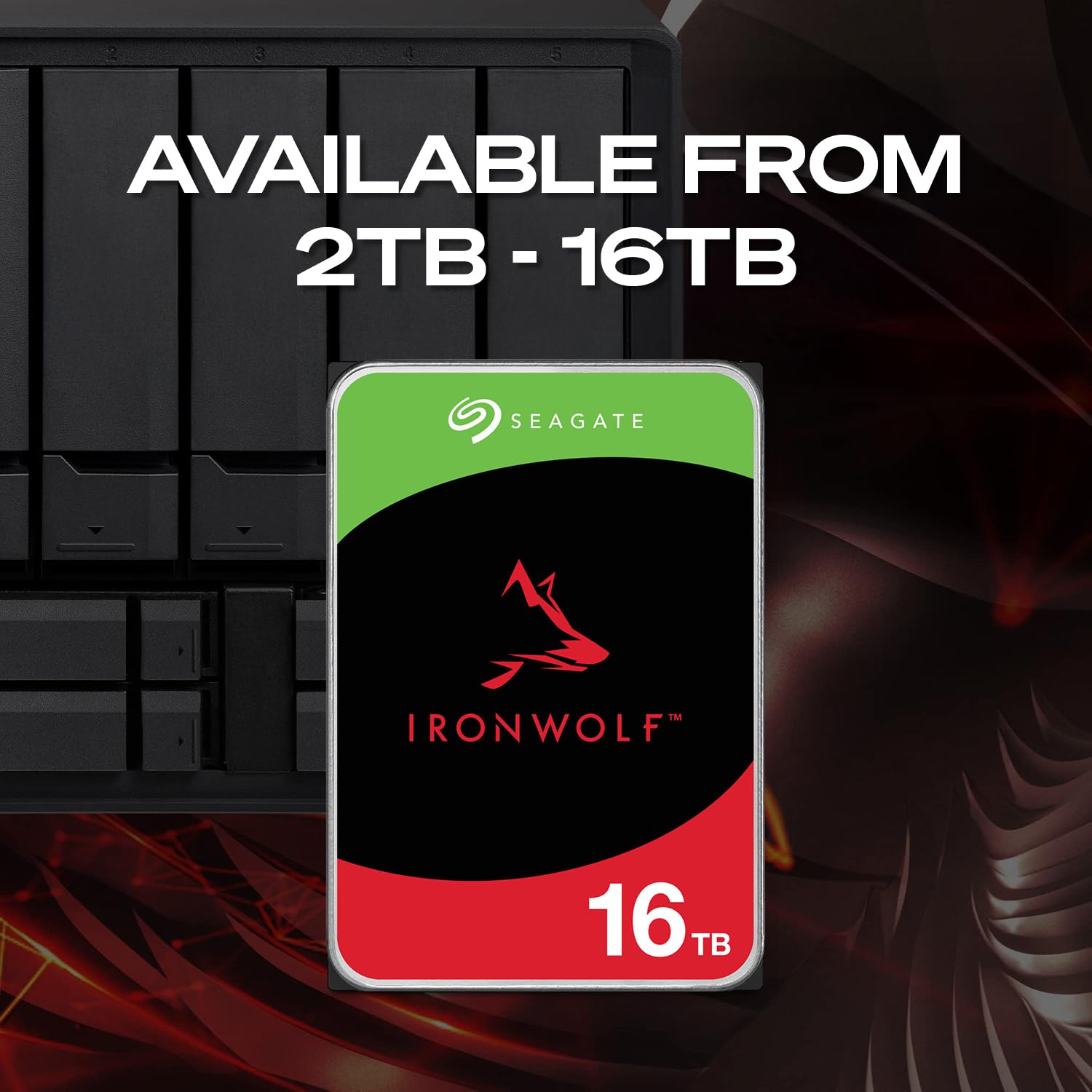 Seagate IronWolf 8TB NAS Internal Hard Drive HDD – 3.5 Inch SATA 6Gb/s 7200 RPM 256MB Cache for RAID Network Attached Storage (ST8000VNZ04/ST8000VN004) 🍁 All In One Marketplace Canada
