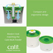 Catit Senses 2.0 Flower Fountain, 3 L Cat Water Fountain, Green 🍁 All In One Marketplace Canada