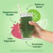 Bloom Nutrition Superfood Greens Powder, Digestive Enzymes with Probiotics and Prebiotics, Gut Health, Bloating Relief for Women, Chlorella, Juice Mix with Beet Root Powder, 25 SVG, Strawberry Kiwi 🍁 All In One Marketplace Canada