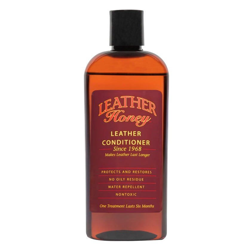 Leather Honey Leather Conditioner - Quality Leather Care Since 1968 - Leather Conditioner for Auto Interiors, Furniture, Shoes, Bags, Accessories & Apparel - 8oz 🍁 All In One Marketplace Canada