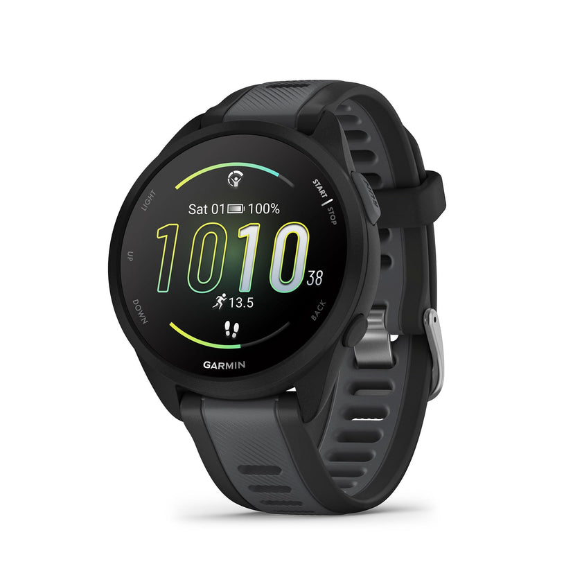 Garmin Forerunner® 165, Running Smartwatch, Colorful AMOLED Display, Training Metrics and Recovery Insights, Black 🍁 All In One Marketplace Canada