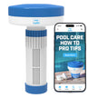 440 Mini Premium Floater Dispenser for Spa, Hot Tub and Small Pools for 1 Inch Chlorine or Bromine Tablets. (Tablets NOT Included) Adjustable Chemical Float from 0 to 13 Flow Control 🍁 All In One Marketplace Canada