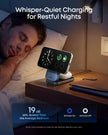 Anker Prime 3-in-1 Charging Station, AirCool Wireless Charger, 25W Qi2.2-Certified Palm-Sized Foldable MagSafe Charger Compatible with iPhone 17, Apple Watch, AirPods (Non-Battery, with Adapter) 🍁 All In One Marketplace Canada