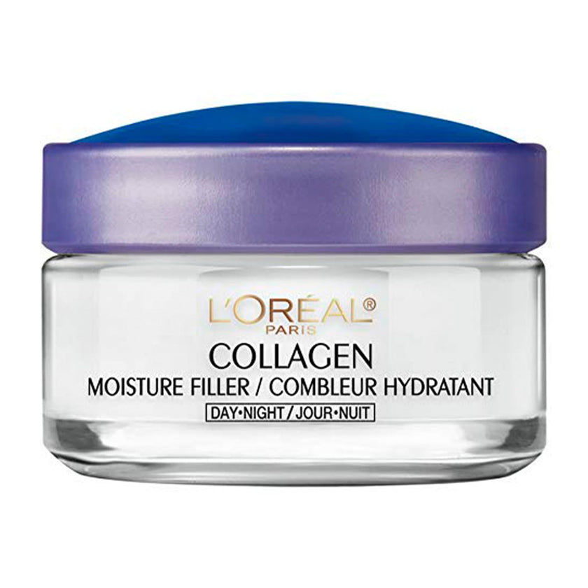 L’Oréal Paris Day and Night Moisturizer Cream, Collagen Moisture Filler Skincare, Hydrating Cream for Face, Neck and Chest to Smooth Skin and Reduce Look of Wrinkles, 50 ml 🍁 All In One Marketplace Canada