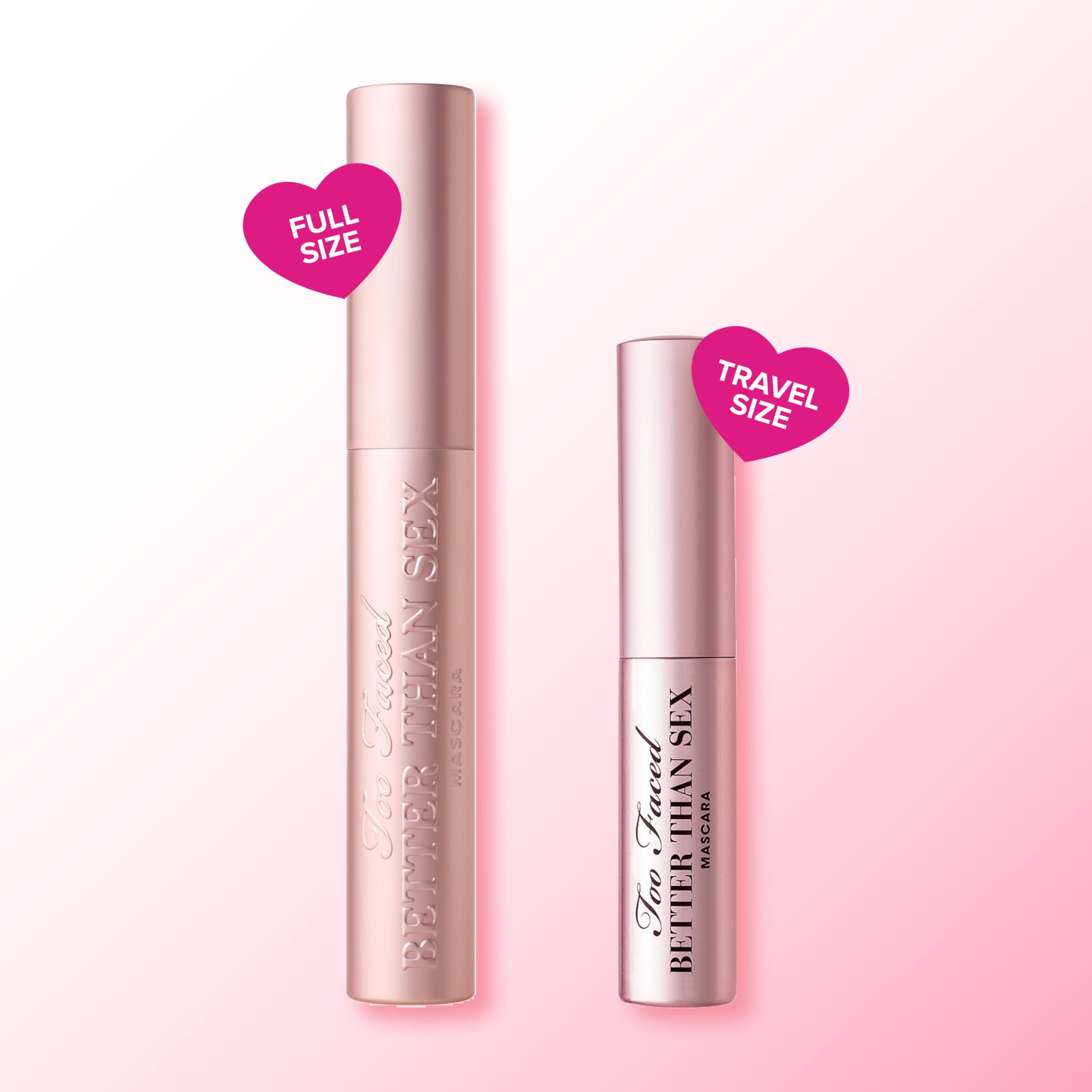 Too Faced Better Than Sex Volumizing Mascara | False Lash Effect with Volume, Length, Curling + Conditioning Peptides, 8 ml, Black 🍁 All In One Marketplace Canada