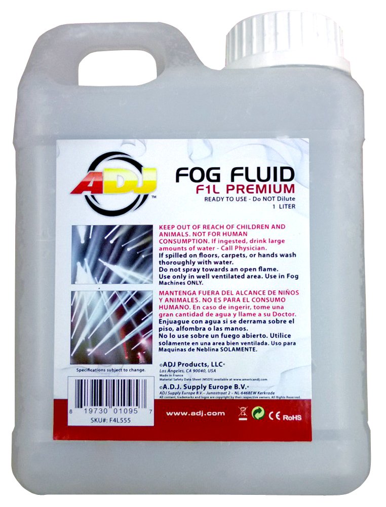 ADJ F1 Premium Water Based Fog Liquid - Water Based Solution - 1 Liter 🍁 All In One Marketplace Canada
