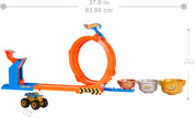 Hot Wheels Monster Trucks Loop-and-Flip Trophy Challenge Playset 🍁 All In One Marketplace Canada