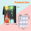 Card Binder, 9-Pocket Sleeves with 540 Cards Holder, Trading Waterproof, Corrugated Lining,Sports Cards Binder, TransparentCollection (9-Pocket) 🍁 All In One Marketplace Canada