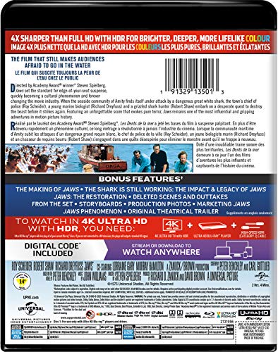 Jaws - 4K/Blu-Ray