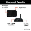 Furrion Vision S Wireless RV Backup Camera System with 4.3-Inch Monitor, 1 Rear Sharkfin Doorway Security, Infrared Night Vision, Wide-Angle View, Hi-Res, Waterproof - FOS43TASF 🍁 All In One Marketplace Canada