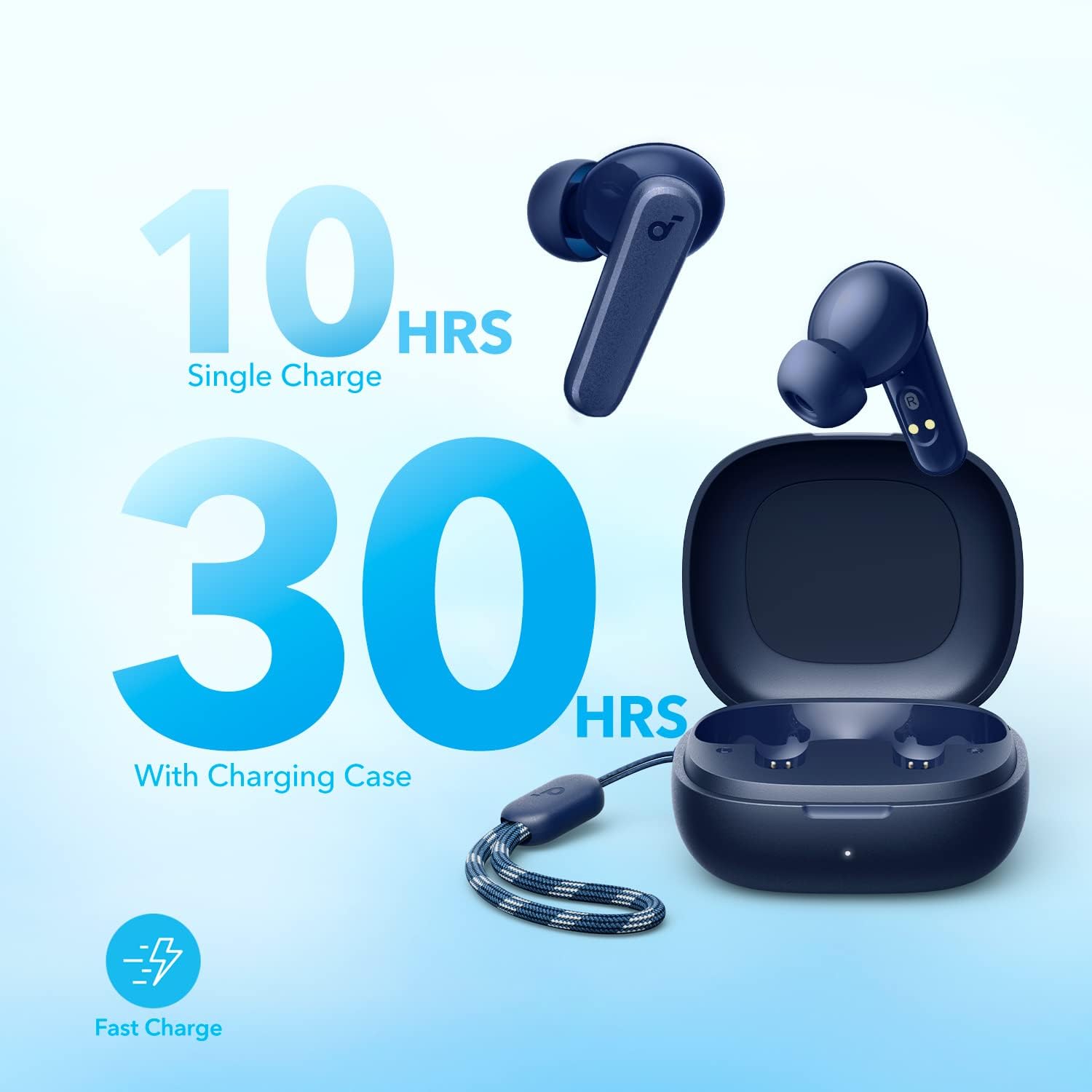 soundcore by Anker P20i True Wireless Earbuds, 10mm Drivers with Big Bass, Bluetooth 5.3, 30H Long Playtime, IPX5 Water-Resistant, 2 Mics for AI Clear Calls, 22 Preset EQs, Customization via App 🍁 All In One Marketplace Canada