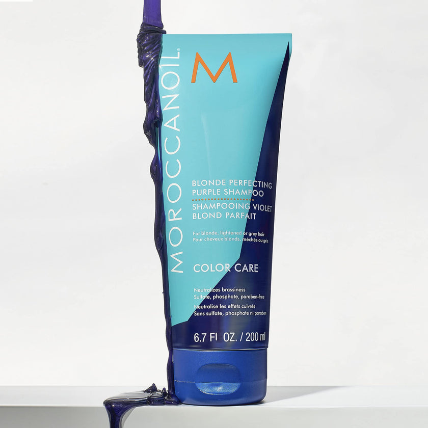 Moroccanoil Blonde Perfecting Purple Shampoo 6.7 fl. oz. 🍁 All In One Marketplace Canada